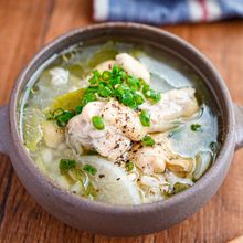 【手羽元と大根のホロホロ参鶏湯】お肉柔らか〜ポカポカおかず