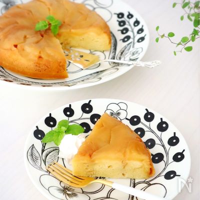 【炊飯器de簡単】タルト・タタン風りんごケーキ