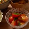 とのちゃまの作ってみた!投稿(3分で完成《大葉香る♡塩レモントマト》)