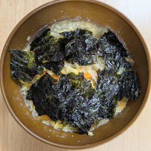 ゆいの作ってみた!投稿(【春雨入り韓国海苔の卵スープ】韓国のりの風味が絶品！)