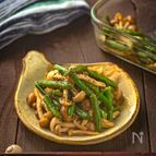 入れて焼くだけ5分☆【いんげんとしめじのマヨソテー】