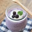■ブルーベリーと甘酒と豆乳のムース♪