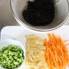 ワンパンで簡単！減塩◎【ひじきと野菜のそぼろ煮】お弁当にもの工程1