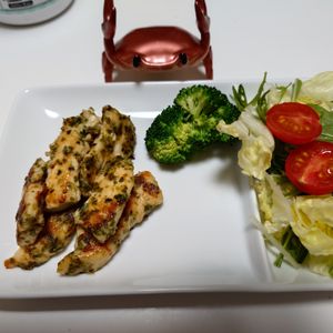 1295220の作ってみた!投稿(簡単節約おかず♩【ささみの海苔バタースティック】)