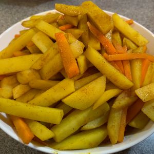 you-kariの作ってみた!投稿(新じゃがカレーきんぴら)