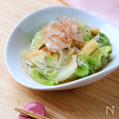 レンジで！キャベツのさっと煮
