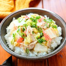 【レンチン中華丼】オイスター風味で食欲そそる!