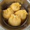 ハムチーズ♡巾着たまご《コンソメスープ煮》の工程4