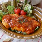 【白米泥棒】鶏むね肉のマスタードケチャップ煮｜しっとり柔らか