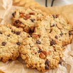【卵・小麦不使用】チョコとナッツのオートミールクッキー