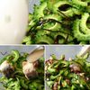 無限ゴーヤ！サバ缶と梅塩昆布デリの工程2