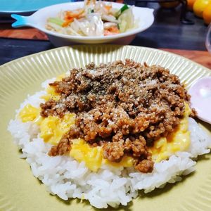 480477の作ってみた!投稿(【チーたまカレーそぼろご飯】包丁不要♡５分で絶品♬ランチにも)