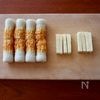 【ごぼうチーズ入り＊ころころちくわの磯辺揚げ】の工程2