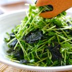包丁不要＊豆苗と海苔のやみつきサラダ＊簡単！節約！