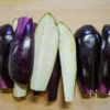 茄子と鶏肉の旨炒め（我が家の定番レシピ）の下準備