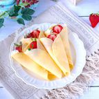 母の日に♪子どもでも簡単に作れちゃう♡レンジでブーケクレープ