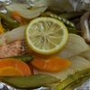 秋風の作ってみた!投稿(【野菜のうま味が溶け出す】ガリバタレモンで鮭のホイル焼き)