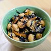 まゆのの作ってみた!投稿(塩昆布と胡麻で絶品《大豆とひじきの煮物》)