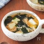 【豆腐とえのきのキムチスープ】5分 腸が喜ぶ簡単スープ