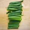 えのきとネギの豚肉巻き焼き（梅肉ポン酢かけ）の工程1