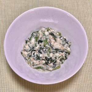 キャピタンの作ってみた!投稿(【レンジで完成♪】ほうれん草の白和え)