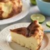 【すだちバスクチーズケーキ】爽やかさが引き立つ！