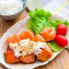 【鮭南蛮♡タルタルソースたっぷり！】材料少なく簡単に作れる♫