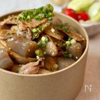 10分で完成！【豚バラごぼう丼】