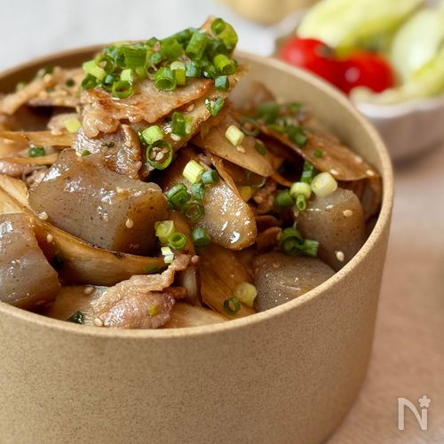 10分で完成!【豚バラごぼう丼】