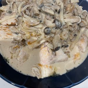 yの作ってみた!投稿(【きのこソースのチキンステーキ】鶏むね肉がしっとり柔らか！)