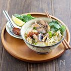 あさりの旨辛そうめん