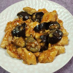 M＊Pの作ってみた!投稿(【鶏チリ】なす入り／めんつゆ／むね肉で節約)