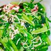 あと1品に【小松菜とカニカマのもろみ味噌あえ】作りおき&腸活の工程1