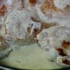 鶏肉のクリームマスタードソースの工程4