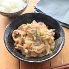 ご飯泥棒！豚こま味噌炒め