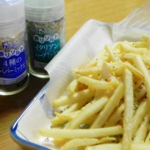 ひなちゅんの作ってみた!投稿(ペパー香るフライドポテト)