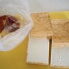 厚揚げの生姜醤油づけ★ゴマ焼きの工程1