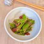 和えるだけ絶品！子どもが食べやすいスナップエンドウ◎