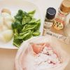鶏胸肉とピーマンのオイスター炒めの工程1