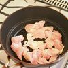 鶏胸肉とピーマンのオイスター炒めの工程2