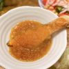ぷにちゃんの作ってみた!投稿(鮭と豆腐の揚げ出し風みぞれ餡)