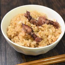 いい出汁が出る♪ホタルイカの炊き込みご飯