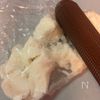 5分で簡単♪山芋とレタスとトマトの醤油レモンマリネの工程1