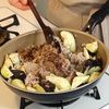 【肉なす炒め】夏の作り置き!アレンジいろいろ♪ワンパンの工程3