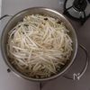 切り干し大根ともやしの酸味和えの工程3