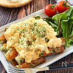 副菜なのに凄い存在感！ちくわの磯辺揚げタルタルソースがけ