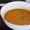 【骨付き鶏もも肉のスープカレー】じんわり温まる!の工程4