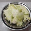 肉みそキャベツの工程1