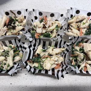 みくれいの作ってみた!投稿(しっとりささみとほうれん草とにんじんの塩こんごま味噌マヨ)