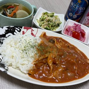 みーこの作ってみた!投稿(ルウ不使用でも絶品！！【ハヤシライス】)